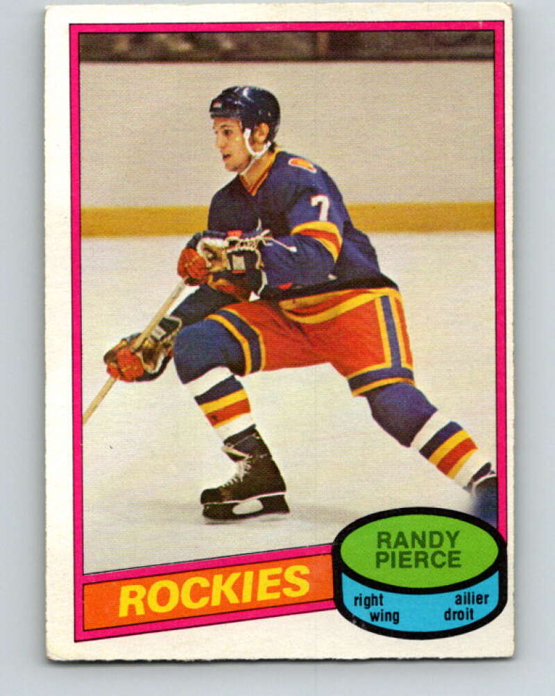 1980-81 O-Pee-Chee #340 Randy Pierce Colorado Rockies V40519