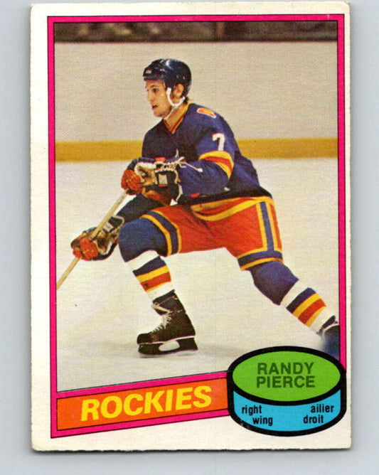 1980-81 O-Pee-Chee #340 Randy Pierce  Colorado Rockies  V40519