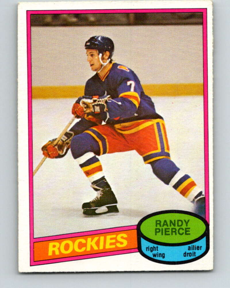 1980-81 O-Pee-Chee #340 Randy Pierce Colorado Rockies V40520