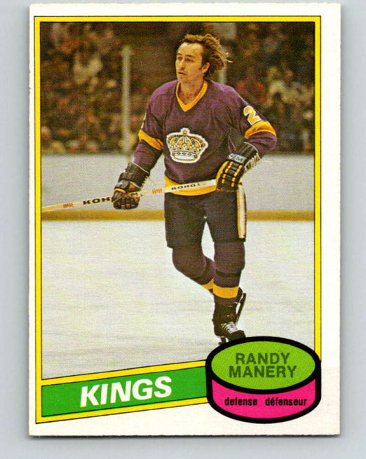 1980-81 O-Pee-Chee #342 Randy Manery  Los Angeles Kings  V40541