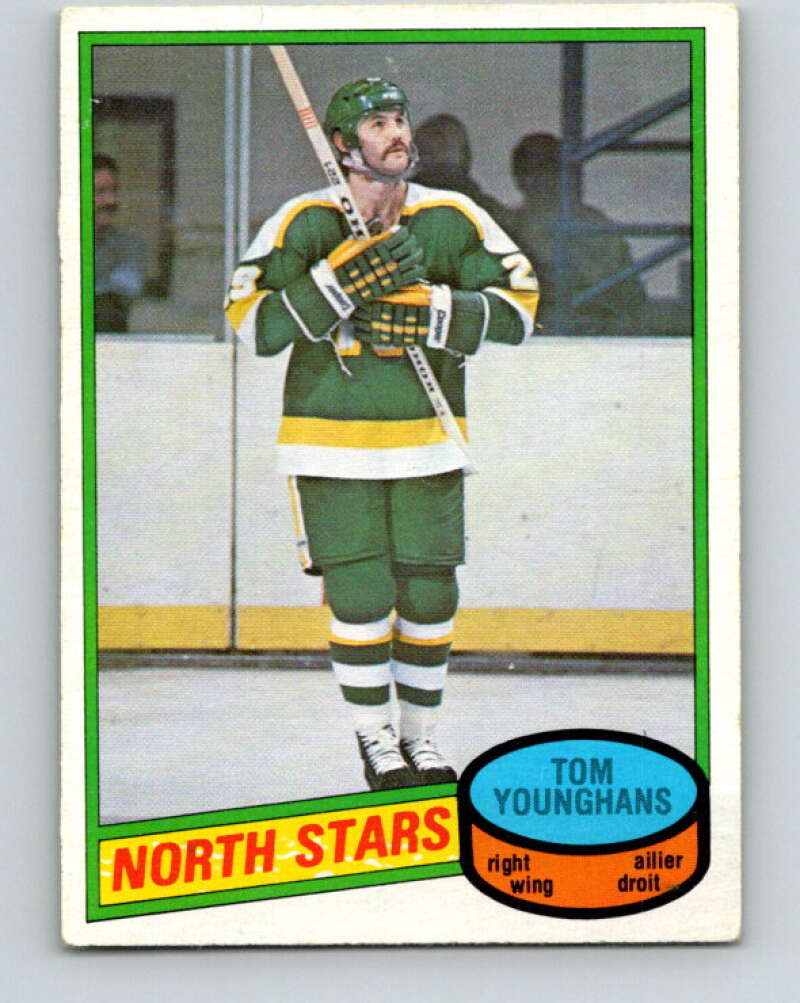 1980-81 O-Pee-Chee #343 Tom Younghans Minnesota North Stars V40548