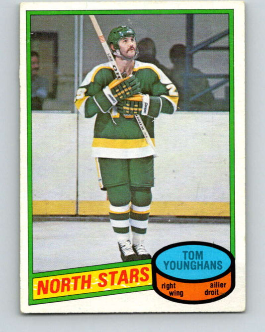 1980-81 O-Pee-Chee #343 Tom Younghans  Minnesota North Stars  V40548