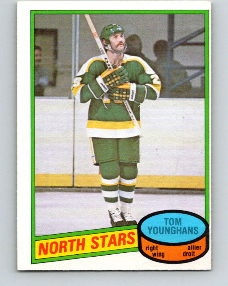 1980-81 O-Pee-Chee #343 Tom Younghans Minnesota North Stars V40549