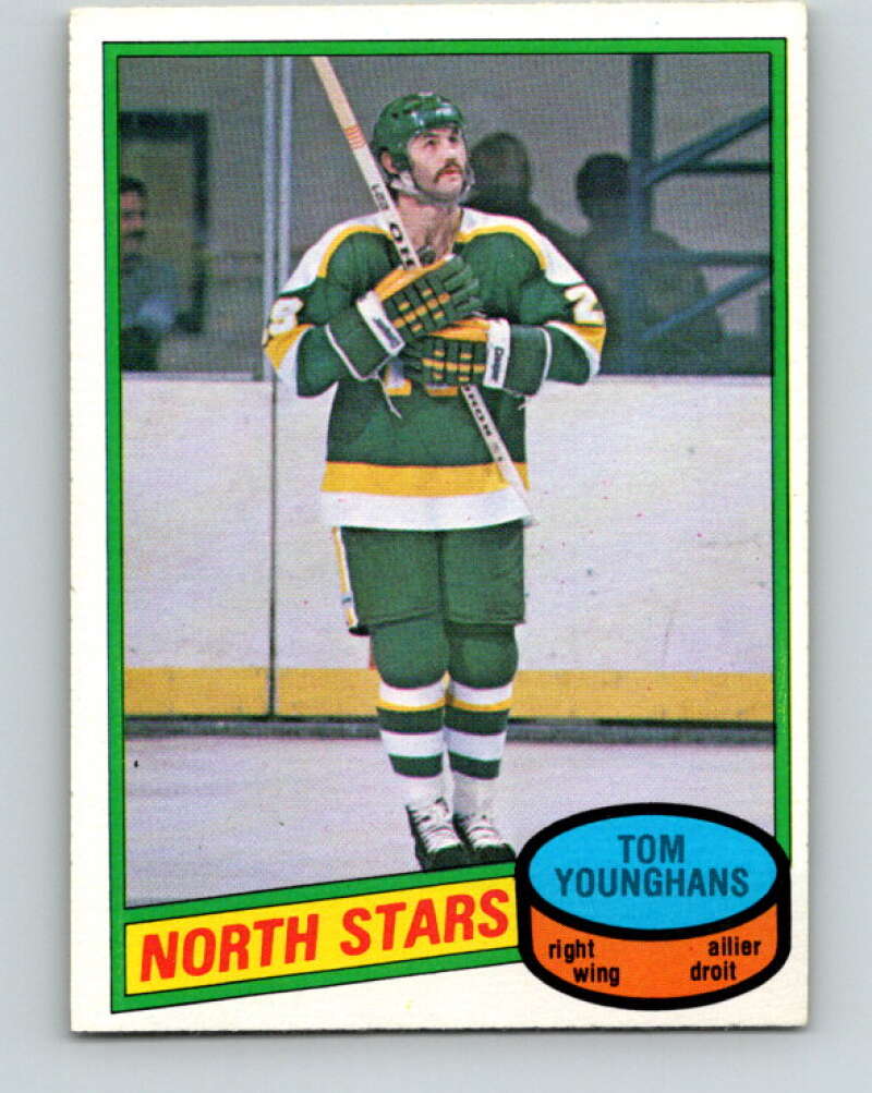 1980-81 O-Pee-Chee #343 Tom Younghans Minnesota North Stars V40550