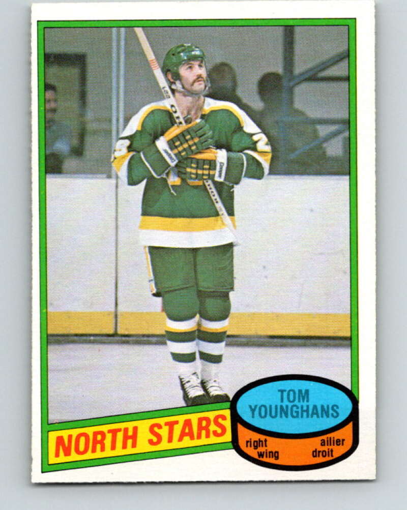 1980-81 O-Pee-Chee #343 Tom Younghans Minnesota North Stars V40551