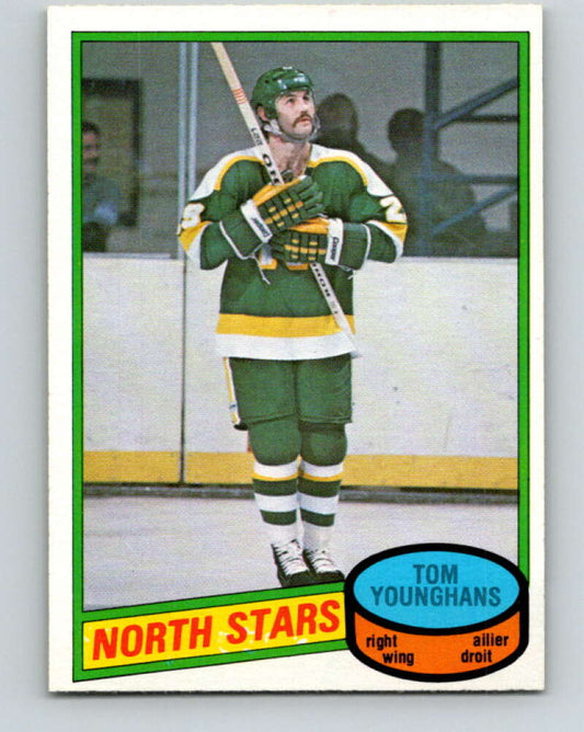 1980-81 O-Pee-Chee #343 Tom Younghans  Minnesota North Stars  V40555