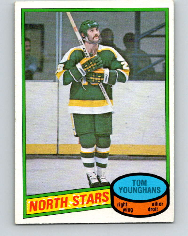 1980-81 O-Pee-Chee #343 Tom Younghans Minnesota North Stars V40556
