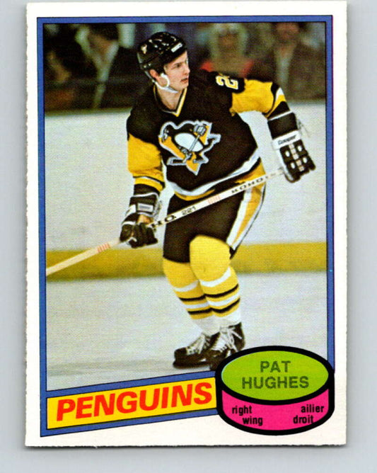 1980-81 O-Pee-Chee #347 Pat Hughes  Pittsburgh Penguins  V40577