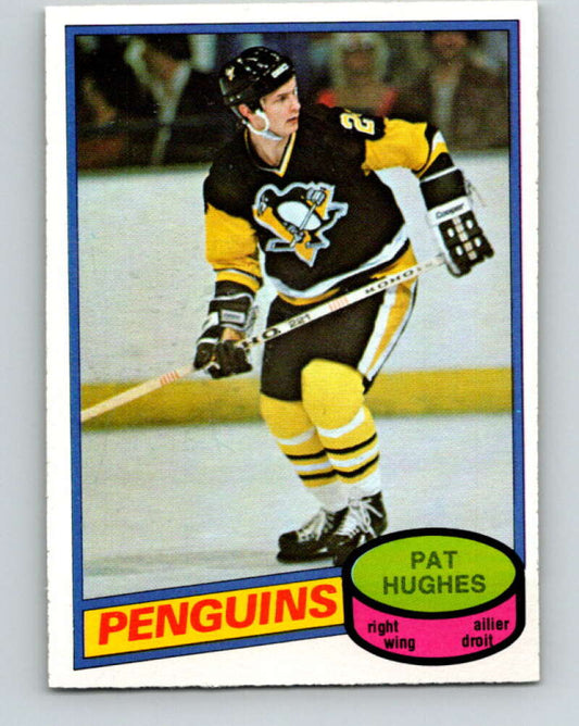 1980-81 O-Pee-Chee #347 Pat Hughes  Pittsburgh Penguins  V40590