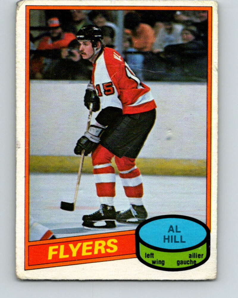1980-81 O-Pee-Chee #348 Al Hill Philadelphia Flyers V40591