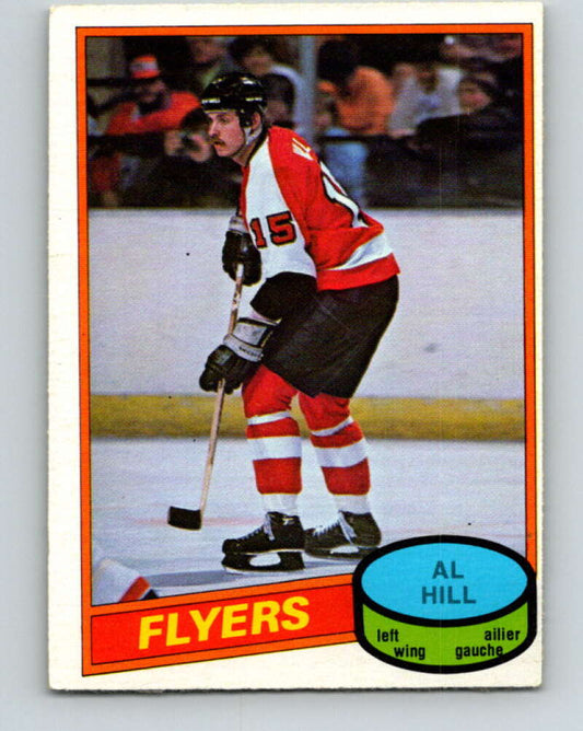 1980-81 O-Pee-Chee #348 Al Hill  Philadelphia Flyers  V40592