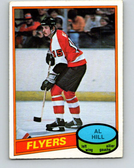 1980-81 O-Pee-Chee #348 Al Hill  Philadelphia Flyers  V40593