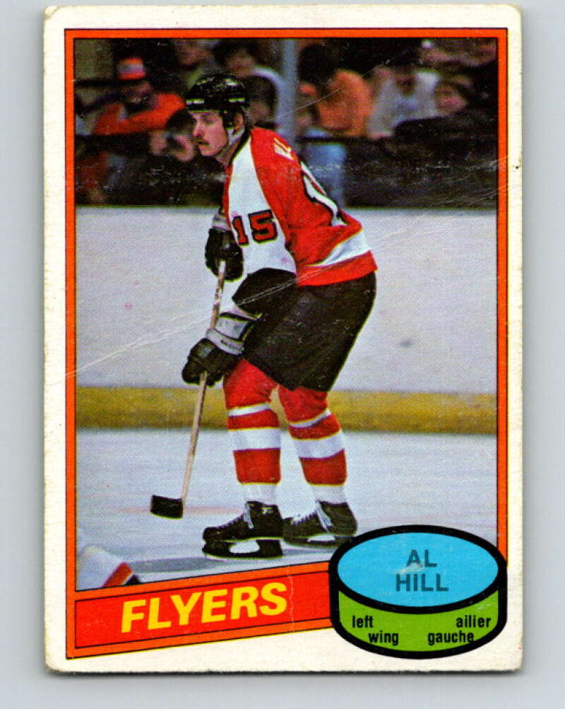 1980-81 O-Pee-Chee #348 Al Hill Philadelphia Flyers V40594