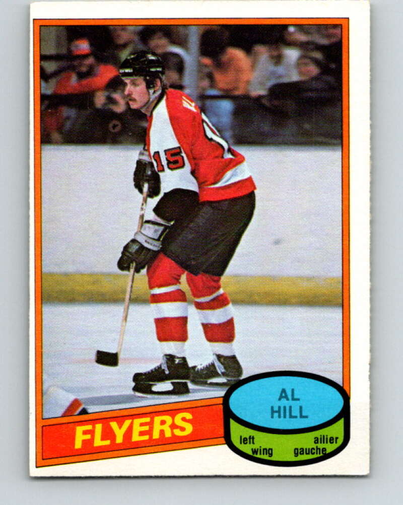 1980-81 O-Pee-Chee #348 Al Hill Philadelphia Flyers V40595
