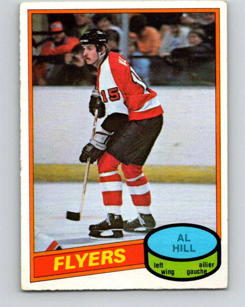 1980-81 O-Pee-Chee #348 Al Hill Philadelphia Flyers V40597