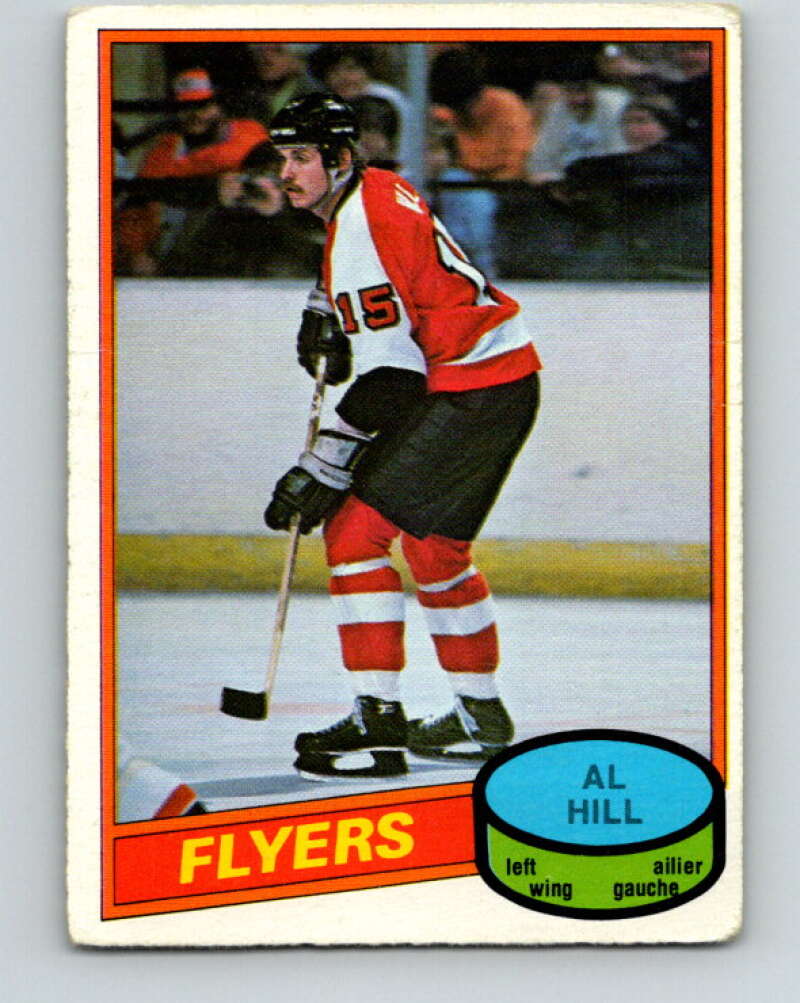 1980-81 O-Pee-Chee #348 Al Hill Philadelphia Flyers V40598