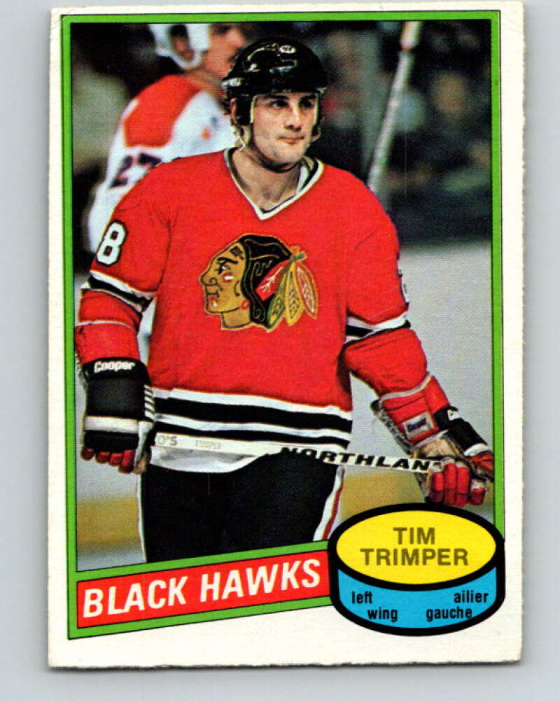 1980-81 O-Pee-Chee #357 Tim Trimper RC Rookie Chicago Blackhawks V40670