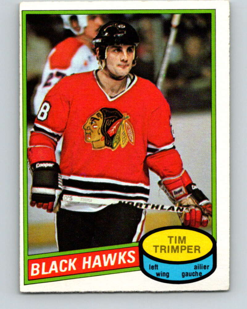 1980-81 O-Pee-Chee #357 Tim Trimper RC Rookie Chicago Blackhawks V40676