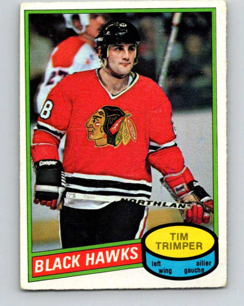 1980-81 O-Pee-Chee #357 Tim Trimper RC Rookie Chicago Blackhawks V40677