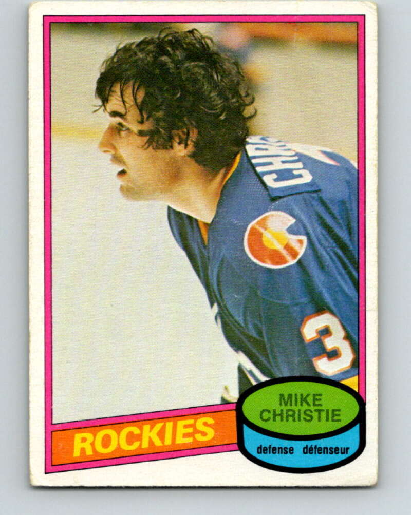 1980-81 O-Pee-Chee #358 Mike Christie Colorado Rockies V40680