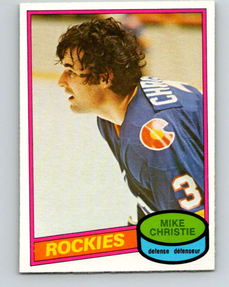 1980-81 O-Pee-Chee #358 Mike Christie Colorado Rockies V40685
