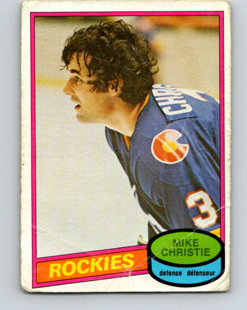 1980-81 O-Pee-Chee #358 Mike Christie Colorado Rockies V40688