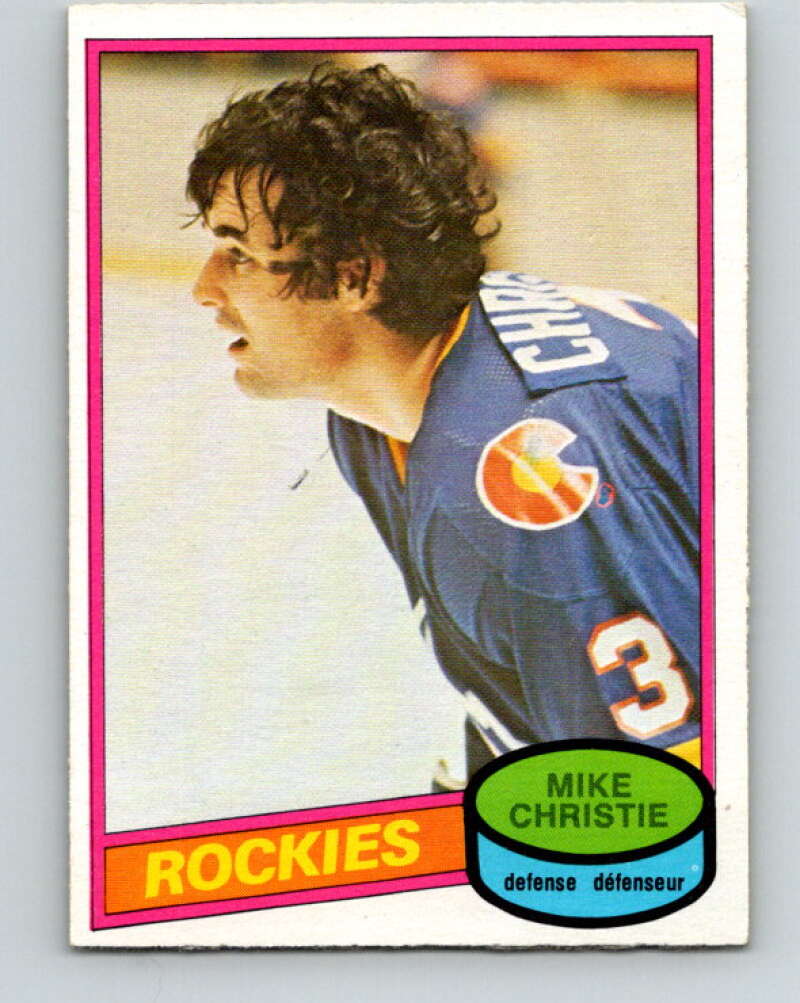 1980-81 O-Pee-Chee #358 Mike Christie Colorado Rockies V40690