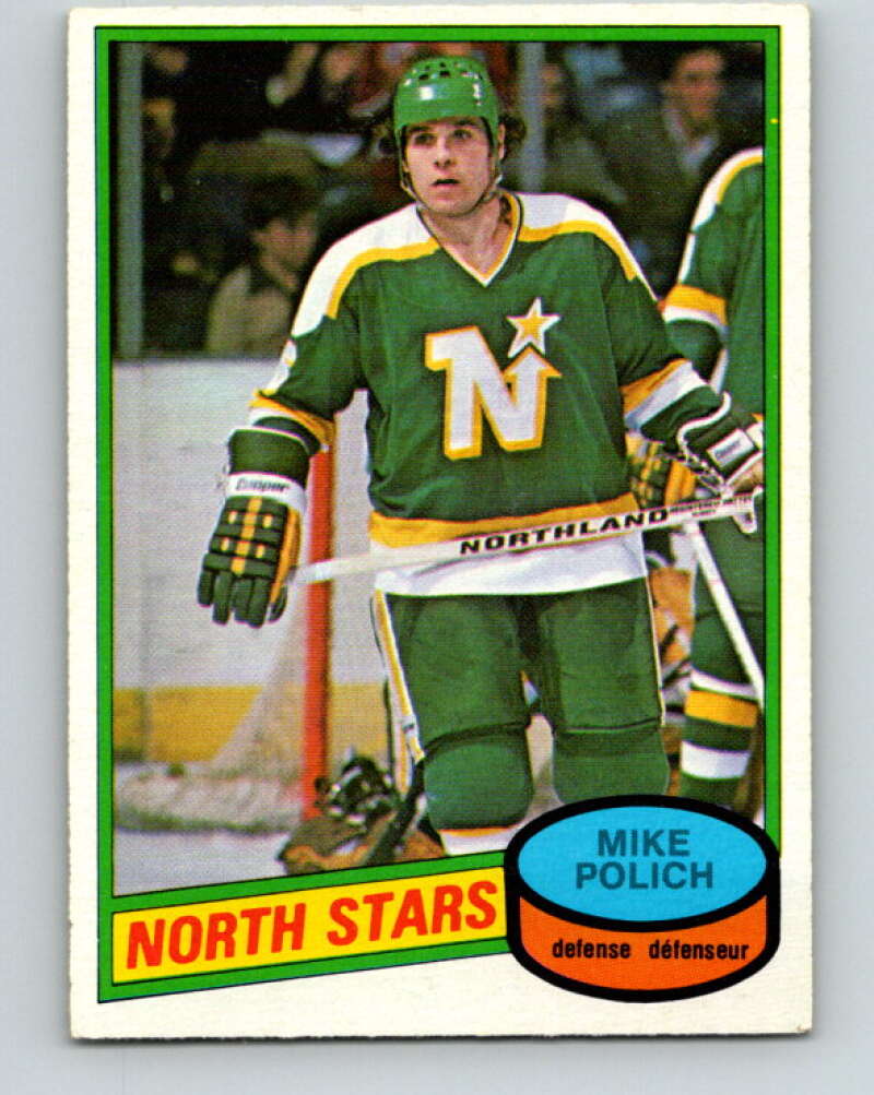 1980-81 O-Pee-Chee #363 Mike Polich Minnesota North Stars V40722