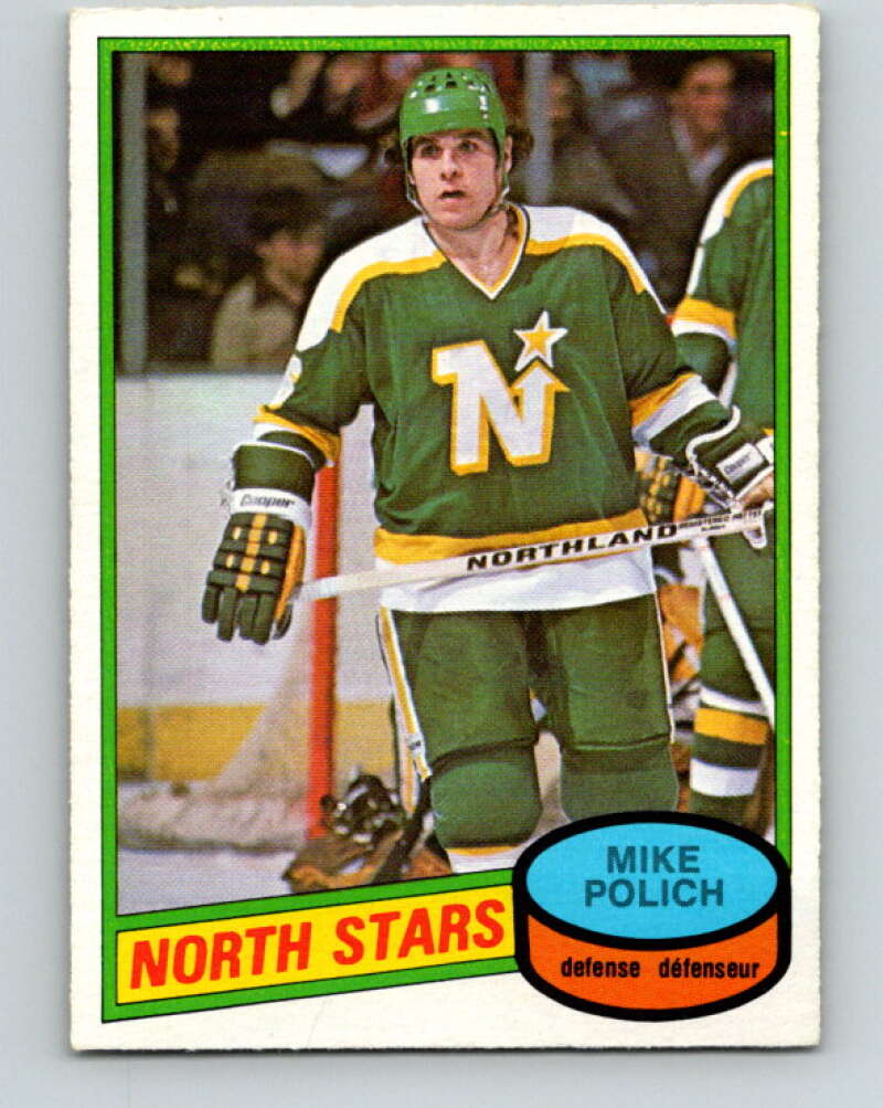 1980-81 O-Pee-Chee #363 Mike Polich Minnesota North Stars V40726