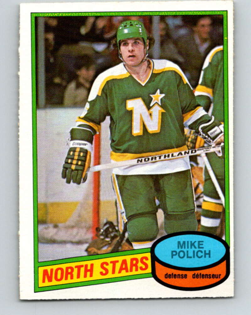 1980-81 O-Pee-Chee #363 Mike Polich Minnesota North Stars V40728