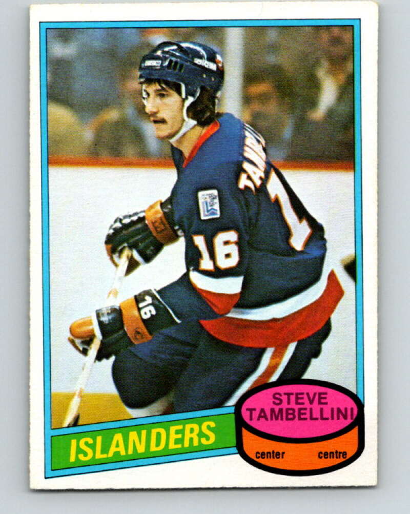 1980-81 O-Pee-Chee #365 Steve Tambellini RC Rookie New York Islanders V40751