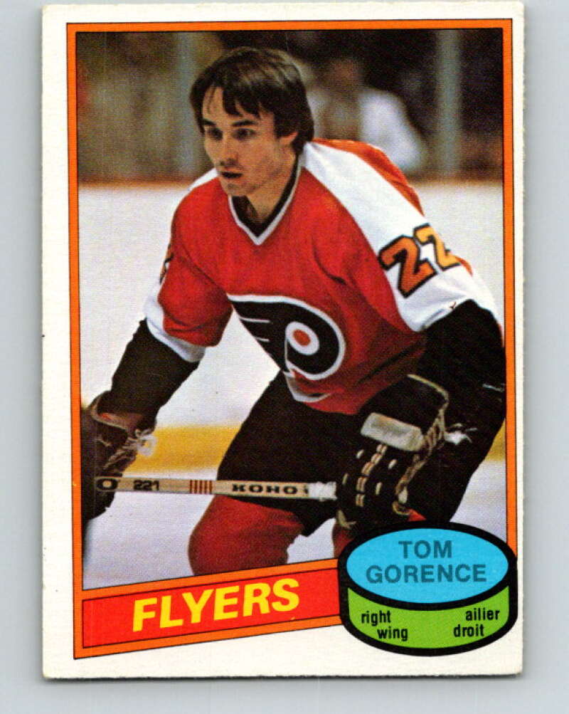 1980-81 O-Pee-Chee #368 Tom Gorence Philadelphia Flyers V40788
