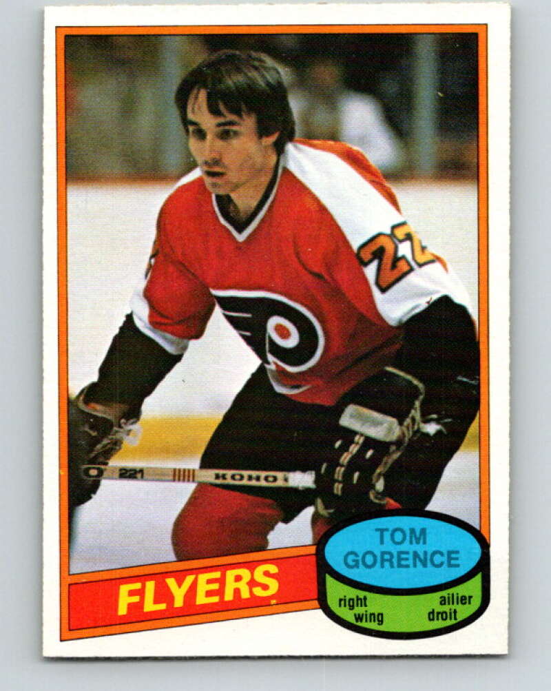 1980-81 O-Pee-Chee #368 Tom Gorence Philadelphia Flyers V40791