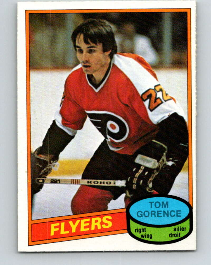 1980-81 O-Pee-Chee #368 Tom Gorence Philadelphia Flyers V40792