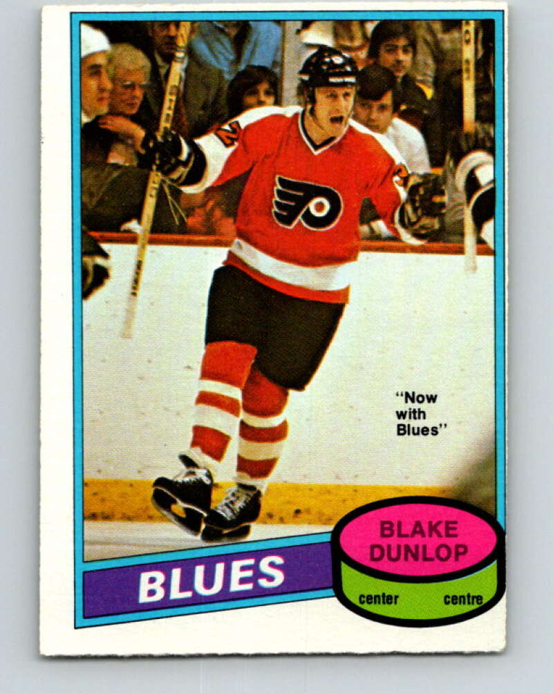 1980-81 O-Pee-Chee #370 Blake Dunlop St. Louis Blues V40809