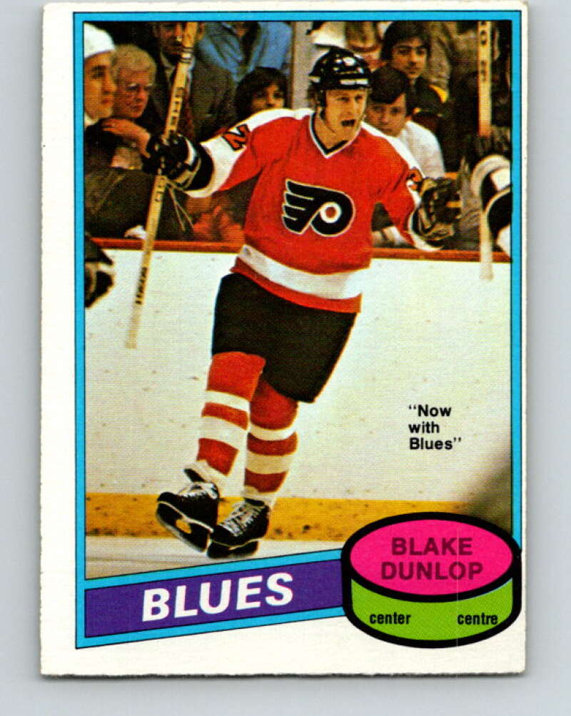 1980-81 O-Pee-Chee #370 Blake Dunlop St. Louis Blues V40815