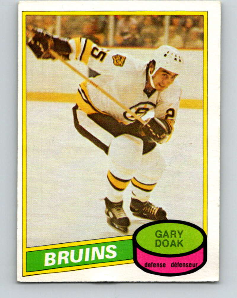 1980-81 O-Pee-Chee #374 Gary Doak Boston Bruins V40848