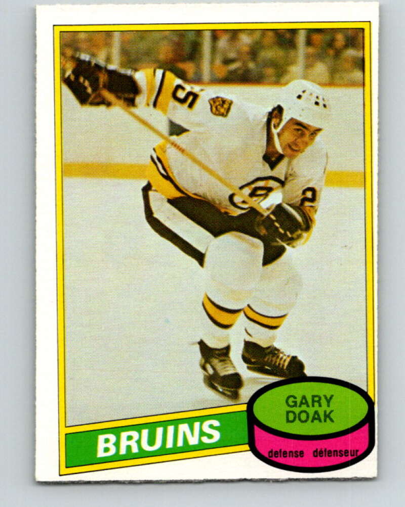 1980-81 O-Pee-Chee #374 Gary Doak Boston Bruins V40854