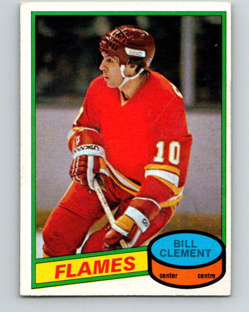1980-81 O-Pee-Chee #376 Bill Clement Calgary Flames V40868