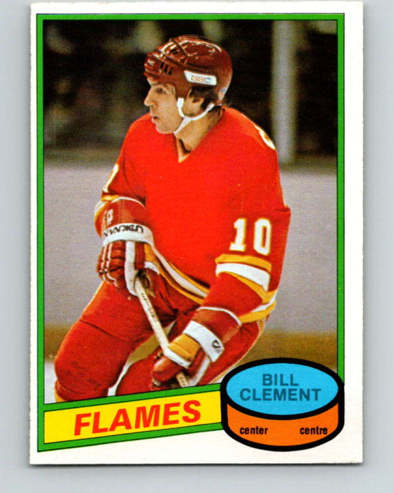 1980-81 O-Pee-Chee #376 Bill Clement Calgary Flames V40873