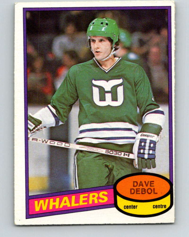 1980-81 O-Pee-Chee #381 Dave Debol Hartford Whalers V40926