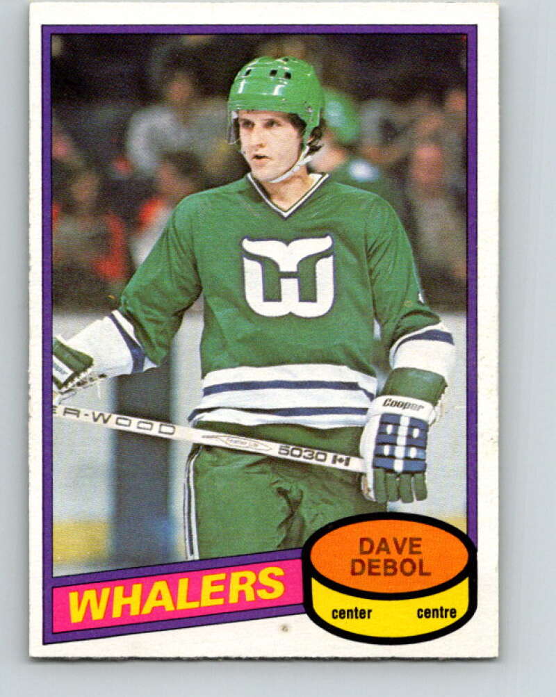 1980-81 O-Pee-Chee #381 Dave Debol Hartford Whalers V40929