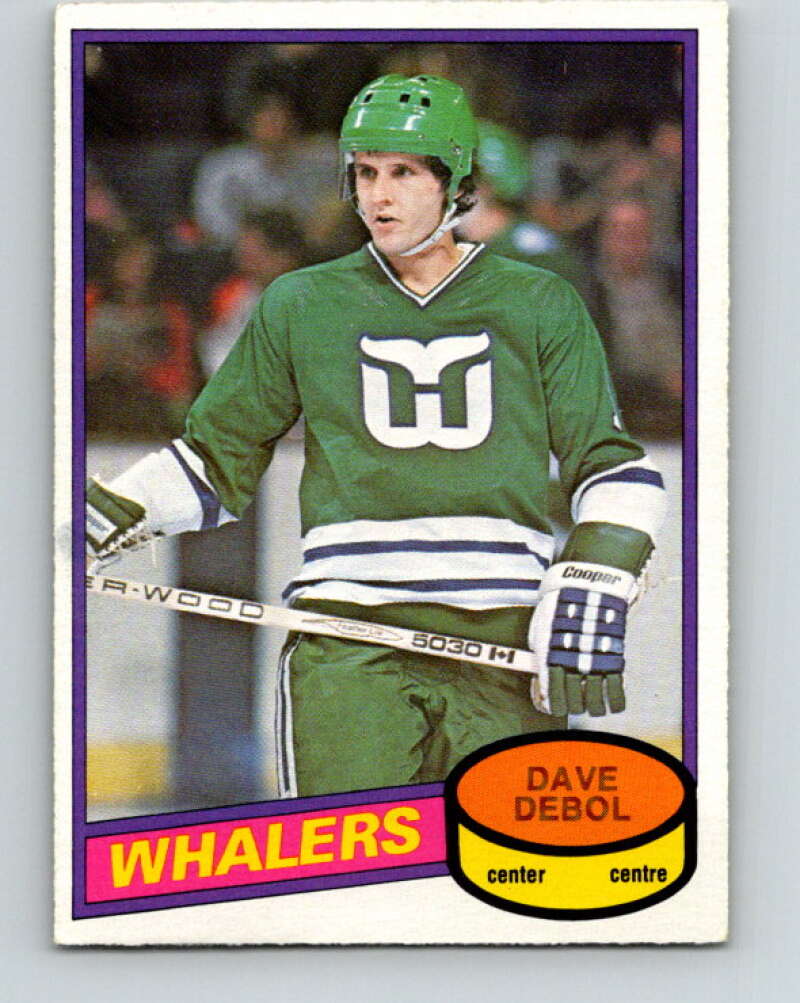 1980-81 O-Pee-Chee #381 Dave Debol Hartford Whalers V40930