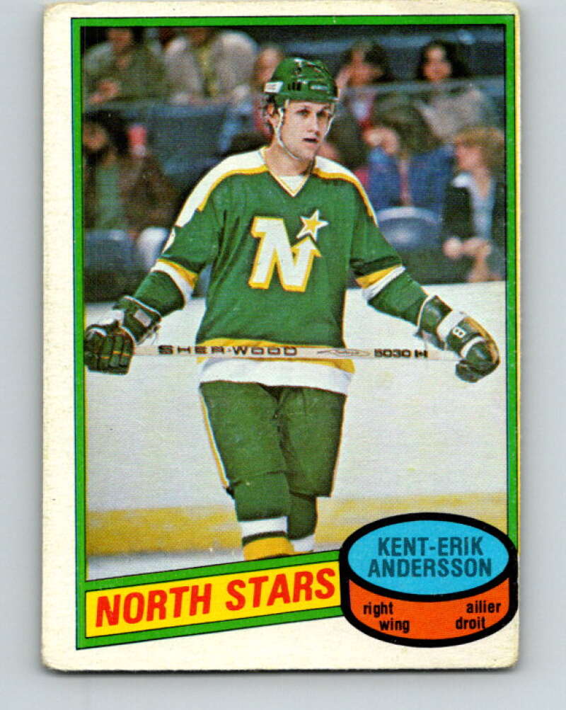1980-81 O-Pee-Chee #383 Kent-Erik Andersson Minnesota North Stars V40949