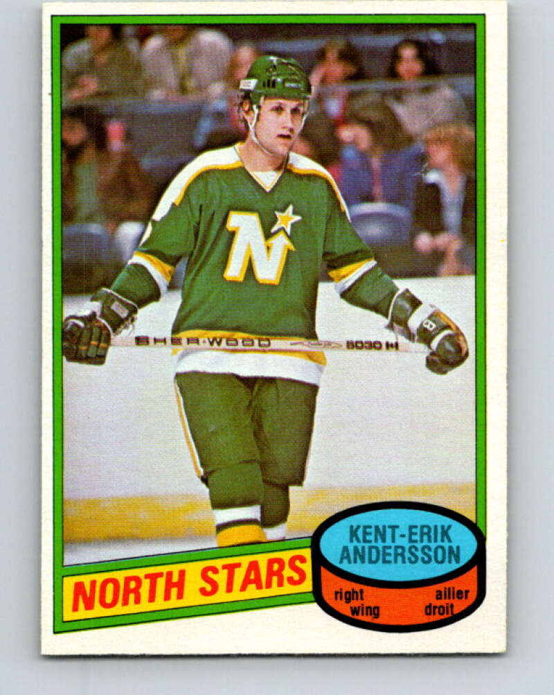 1980-81 O-Pee-Chee #383 Kent-Erik Andersson Minnesota North Stars V40953