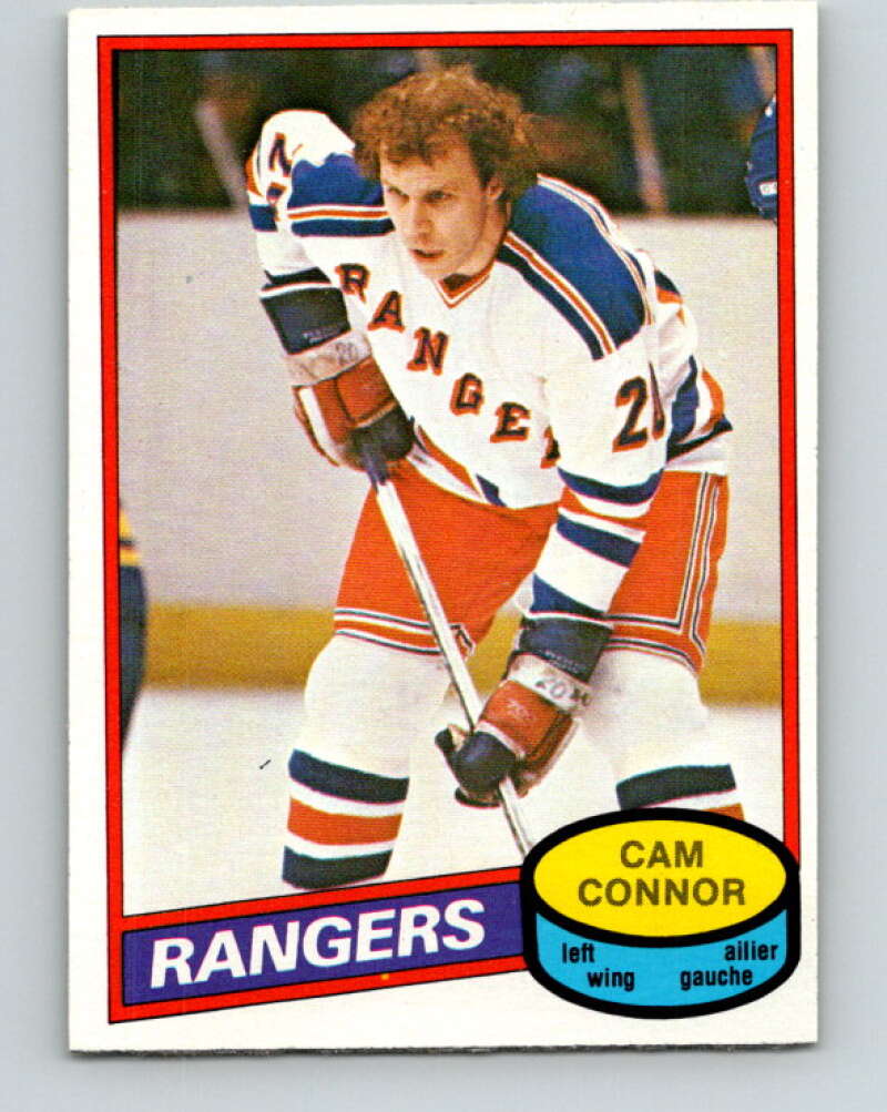 1980-81 O-Pee-Chee #387 Cam Connor New York Rangers V40983