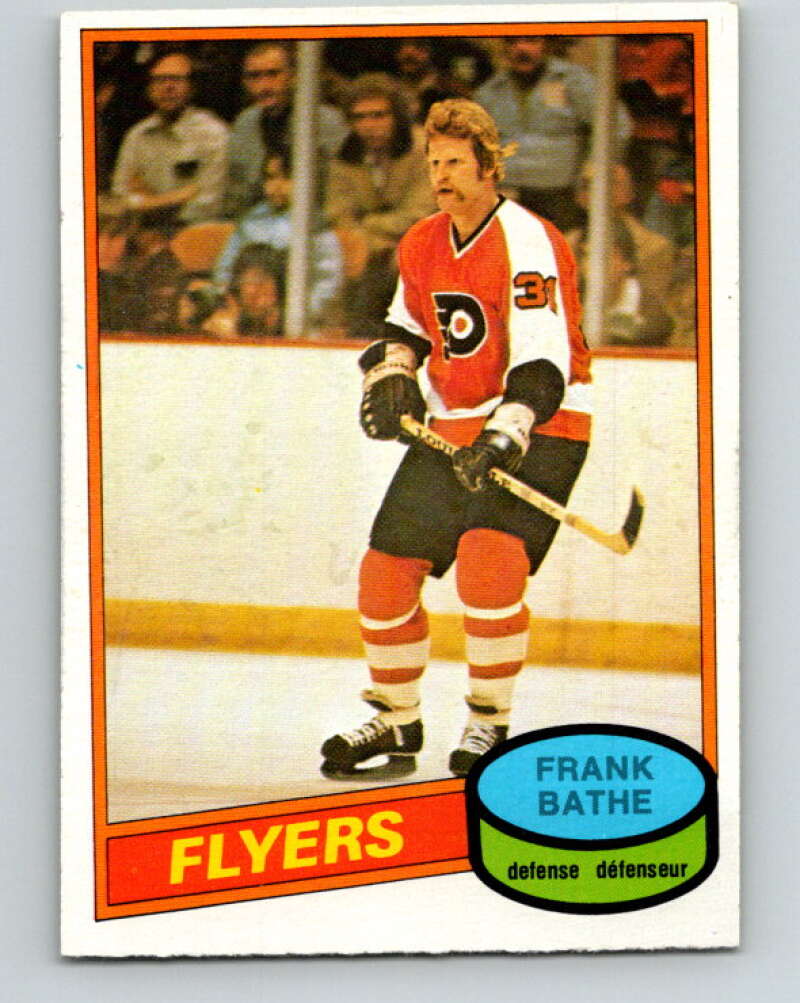 1980-81 O-Pee-Chee #389 Frank Bathe RC Rookie Philadelphia Flyers V41008