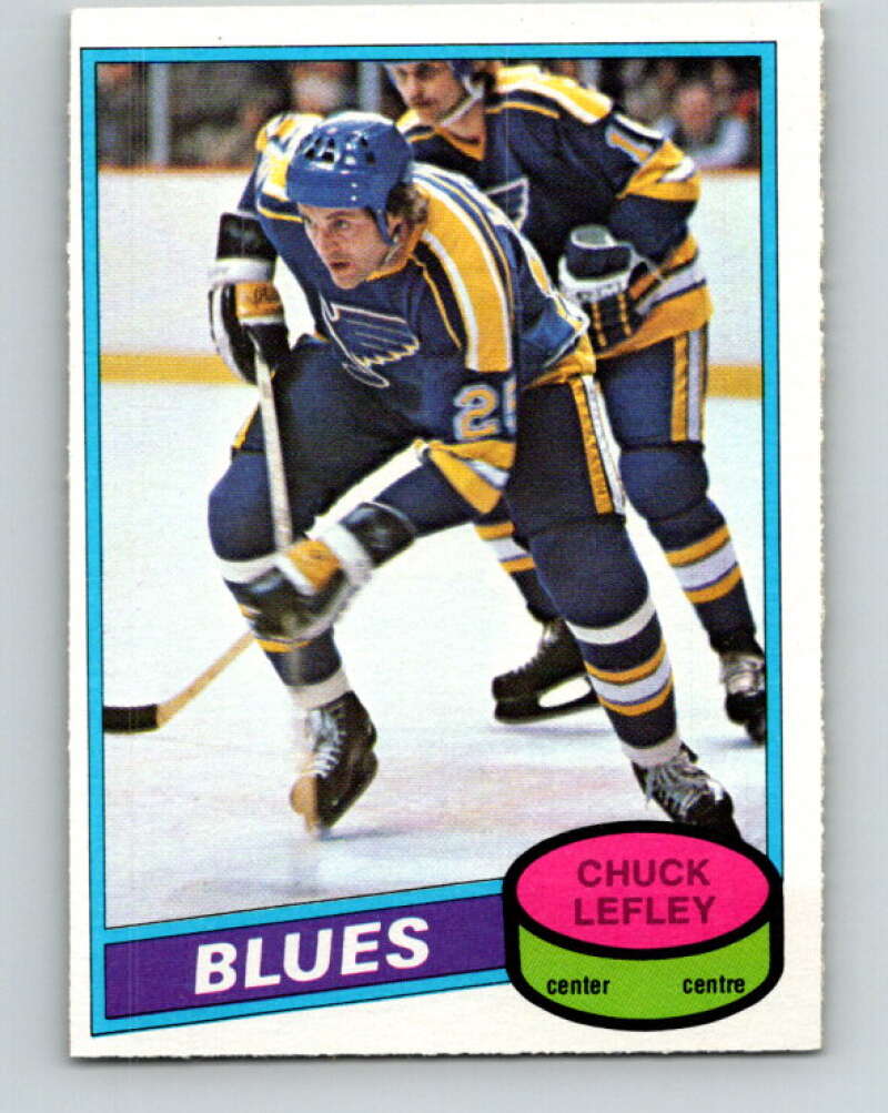 1980-81 O-Pee-Chee #395 Chuck Lefley St. Louis Blues V41077