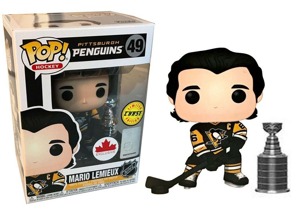 Funko Pop - NHL 49 Mario Lemieux CHASE Penguins Vinyl Figure *Exclusive