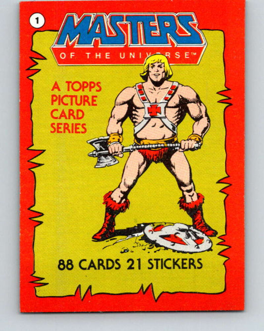 1984 Matel Masters of the Universe #1 Welcone to Eternia  V4100